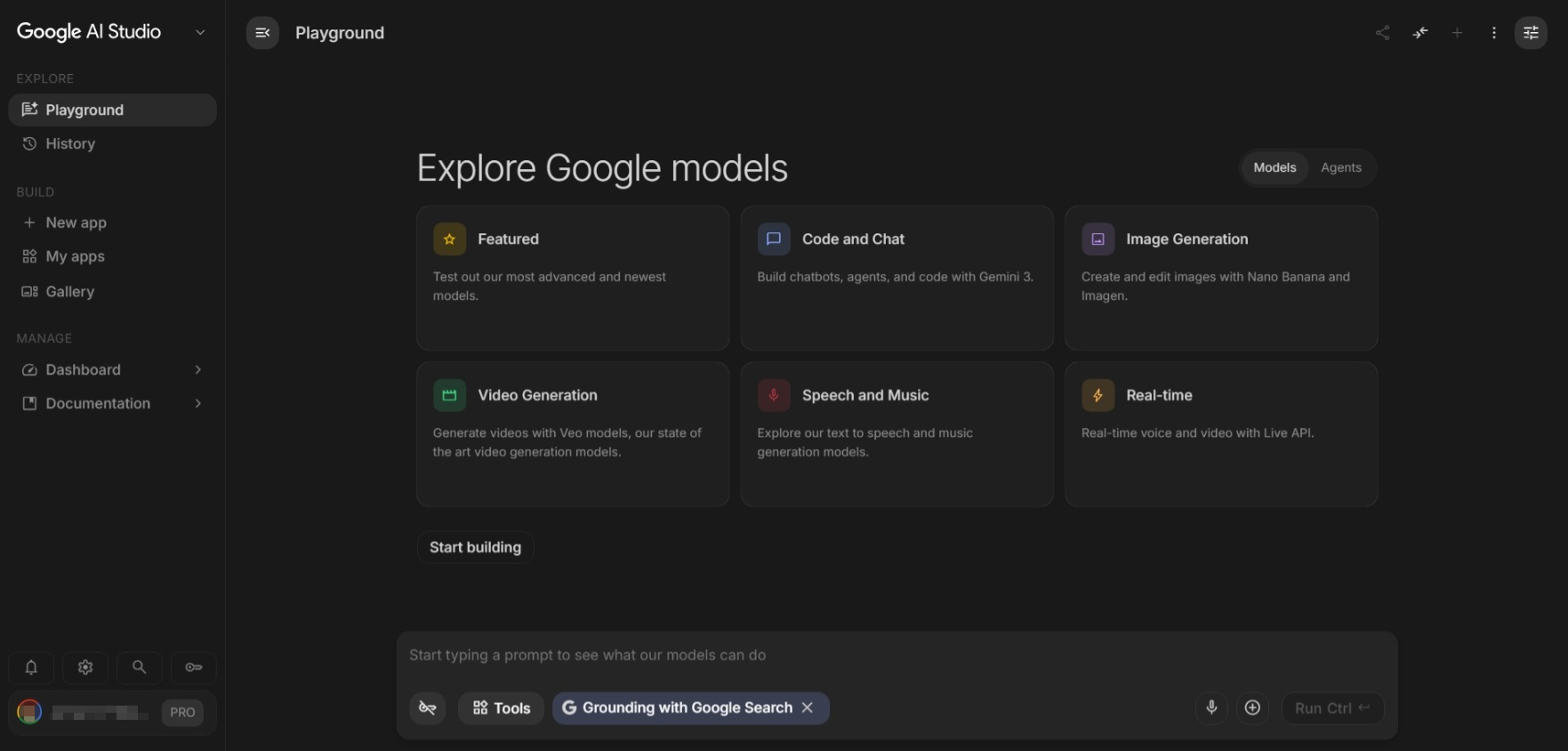 Google AI Studio